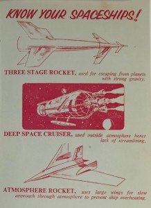 Ship identification page from the Jeff Hawke crewmans handbook