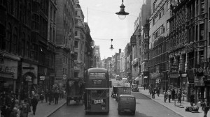 Fleet street in 1952