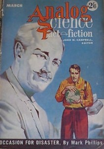 "The four-faced visitors of Ezekiel" and influential story from Analog science fiction March 1961