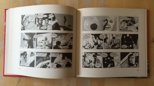a page from  "Angelo di carita", showing the high print quality of the strips