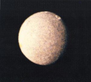Umbriel - The moon of Uranus  upon which the Japanese scientists have suspected the presence of an alien artifact